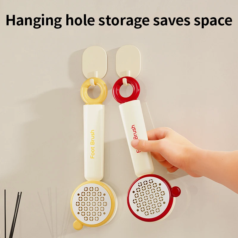 

Multifunctional Heel Cleaning Brush - 3-in-1 Foot Grinder, Antibacterial Foot-Safe Toe Brush