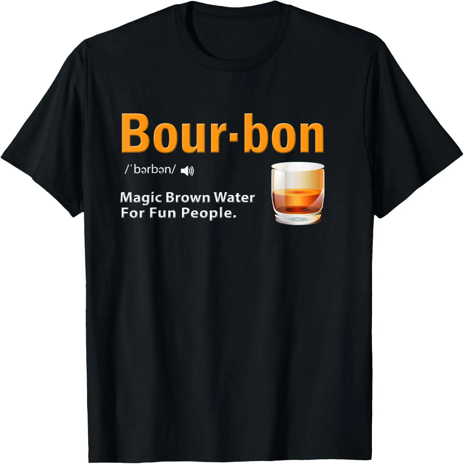 Whiskey Bourbon Definition Magic Brown Water Kentucky T-Shirt Y2K aesthetic, Concert tee