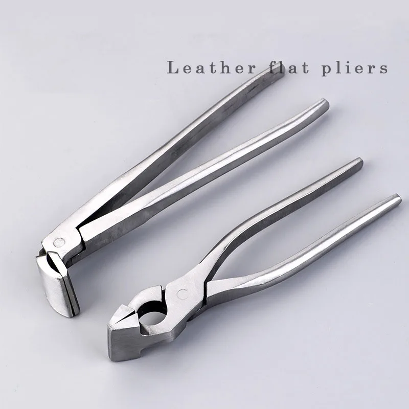 New Leather Edge Adjustment Press Flatten Plier Clamp For Handbag Leather Bag Making Pliers DIY Hand Tools Fixed Clamp Pliers