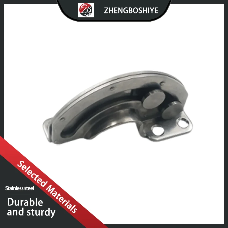 

304 Stainless Steel 90 Degree Limit Device Cabinet Door Concealed Fan-Shaped Sliding Rotary Door Hinge