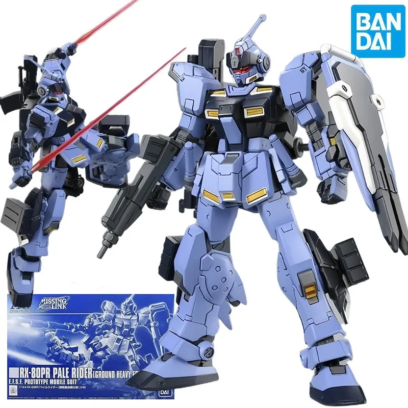 

BANDAI PB HGUC RX-80PR Pale Rider Ground Heavy Equipment Тип Фигурки Мобильный костюм Gundam Side Story: Missing Link Аниме