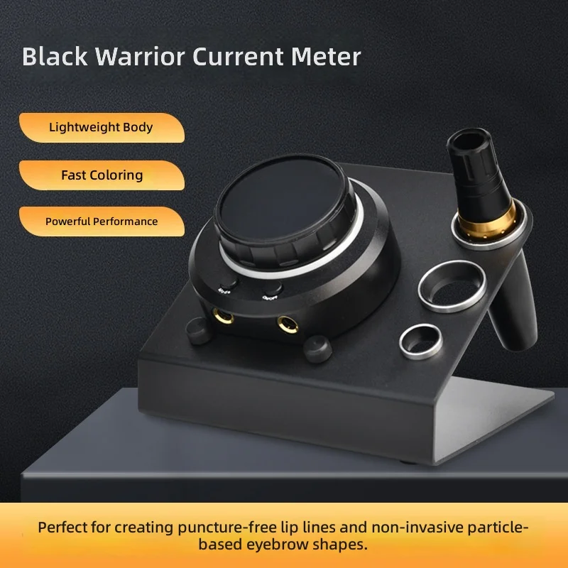 Tattoo Machine for Eyebrows and Eyeliner, Permanent Makeup Device, Velvet Eyebrow and Liner Pen, Microblading and Shading Tool