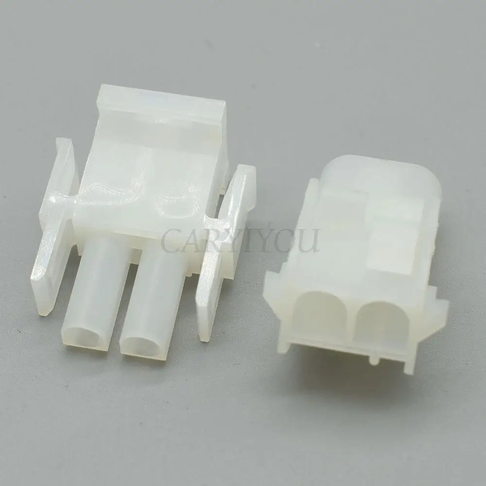 2 Sets 2Pin 63080 6.3mm Pitch Female Male Auto Wire Harness Connector