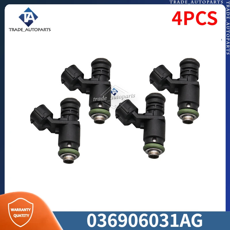 

036906031AG For Volkswagen Golf Caddy Polo Skoda Fabia Octavia Roomster Seat Altea Ibiza V Toledo Fuel Injector 4PCS A2C59506217