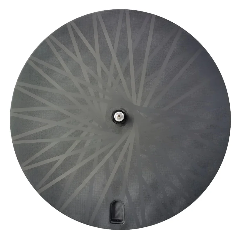 QORA 700C Disc Wheels 26mm Width 1100g Weight 36T Ratchet Bearing Competition Grade Carbon Fiber Disc Wheels