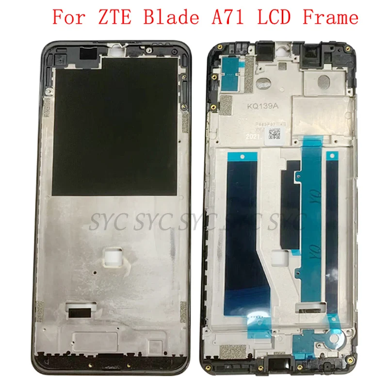 

Middle Frame Housing LCD Bezel Plate Panel For ZTE Blade A71 Phone Metal LCD Frame Repair Parts