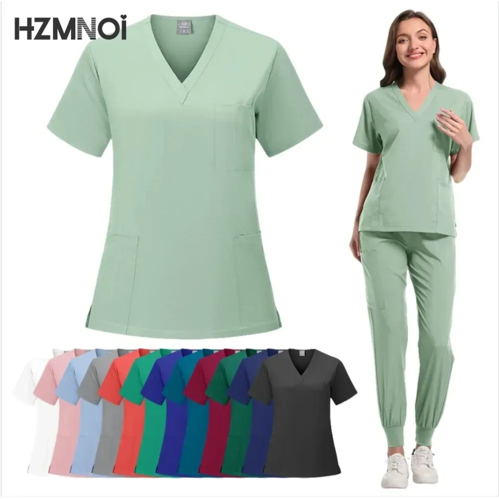 Uniforme médico para profesionales de salud, uniforme especial de enfermera clínica para mujeres, laboratorio de farmacia, ropa de trabajo hospitalaria para mascotas