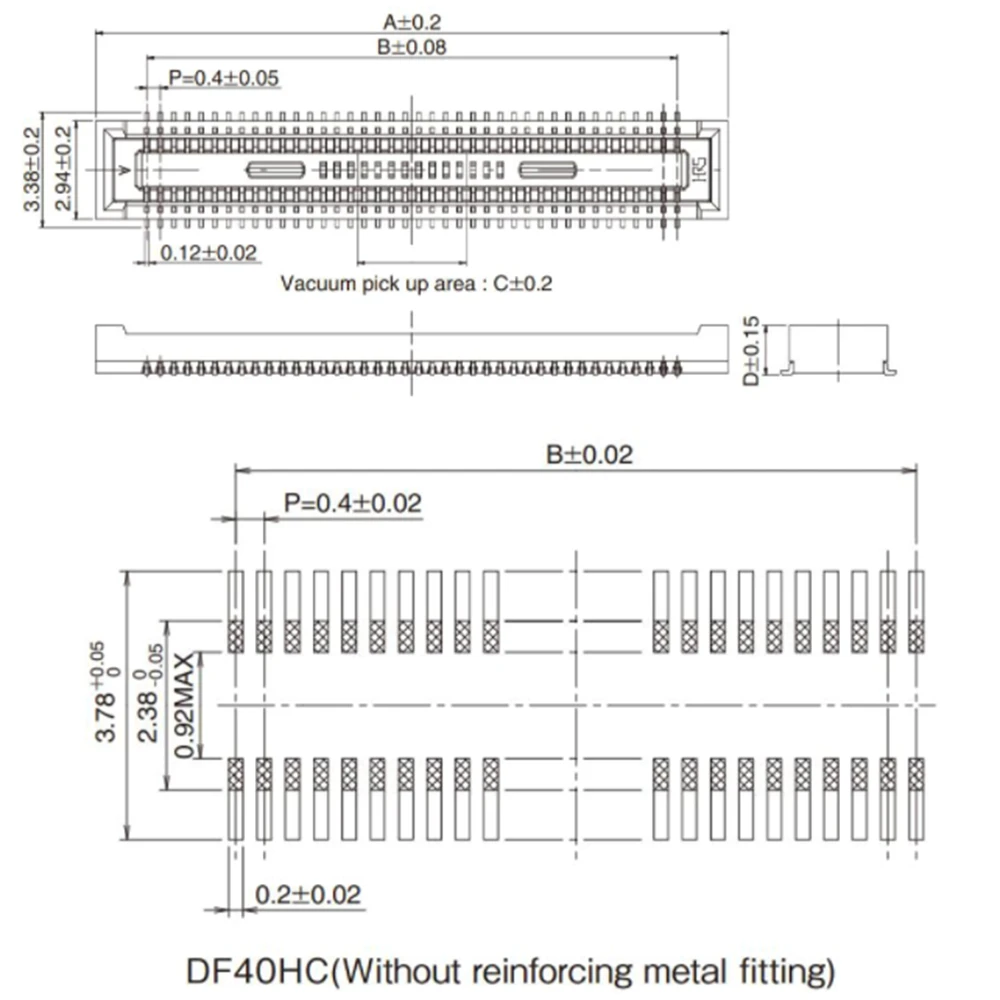 1 Stuk Geschikt Voor Raspberry Pi Computing Module Rekenmodule 4 Cm4 DF40C-100DS-0.4v