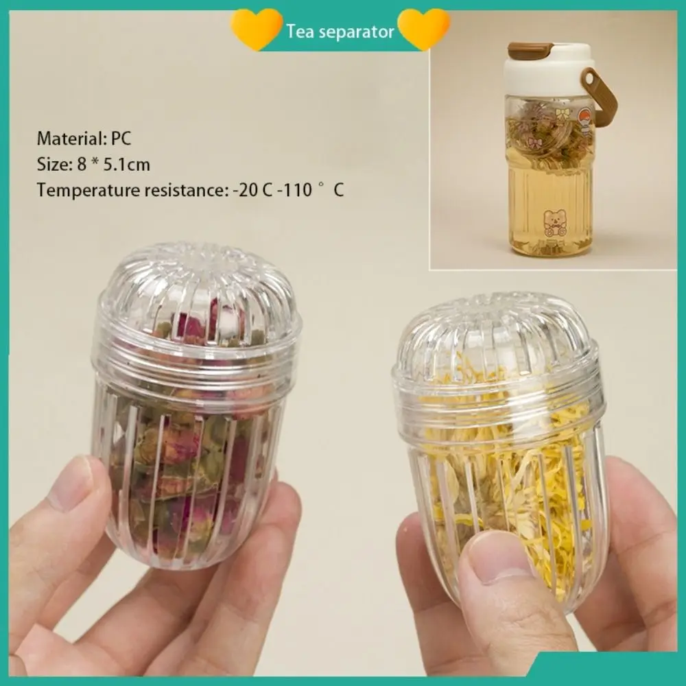 Brew Tea Flower Tea Filter Ball Reusable Tea Diffusers Tea Leaf Strainer Plastic Kitchen Accessories Tea Water Separator