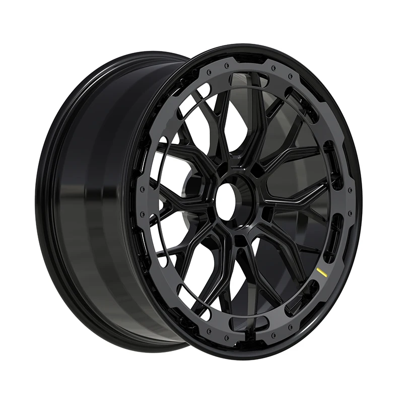 Personalized Custom Forged High-performance Wheel Rims 18-22 Inches Deep Concave Wheel Rims Bright 2-piece Forged Alloy Wheels