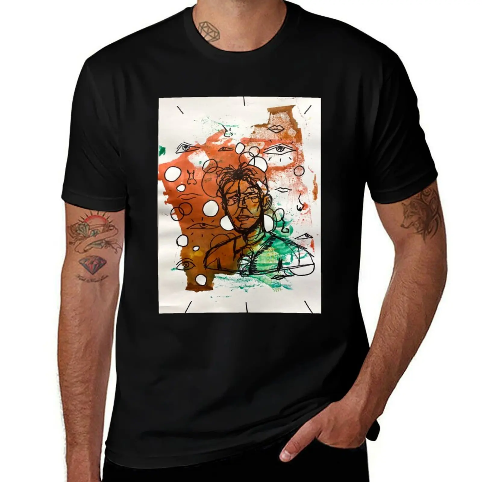 

heavy t funny man graphic the casual t shirts cotton t one-line for T-Shirt for shirts man shirt men man T-Shirt