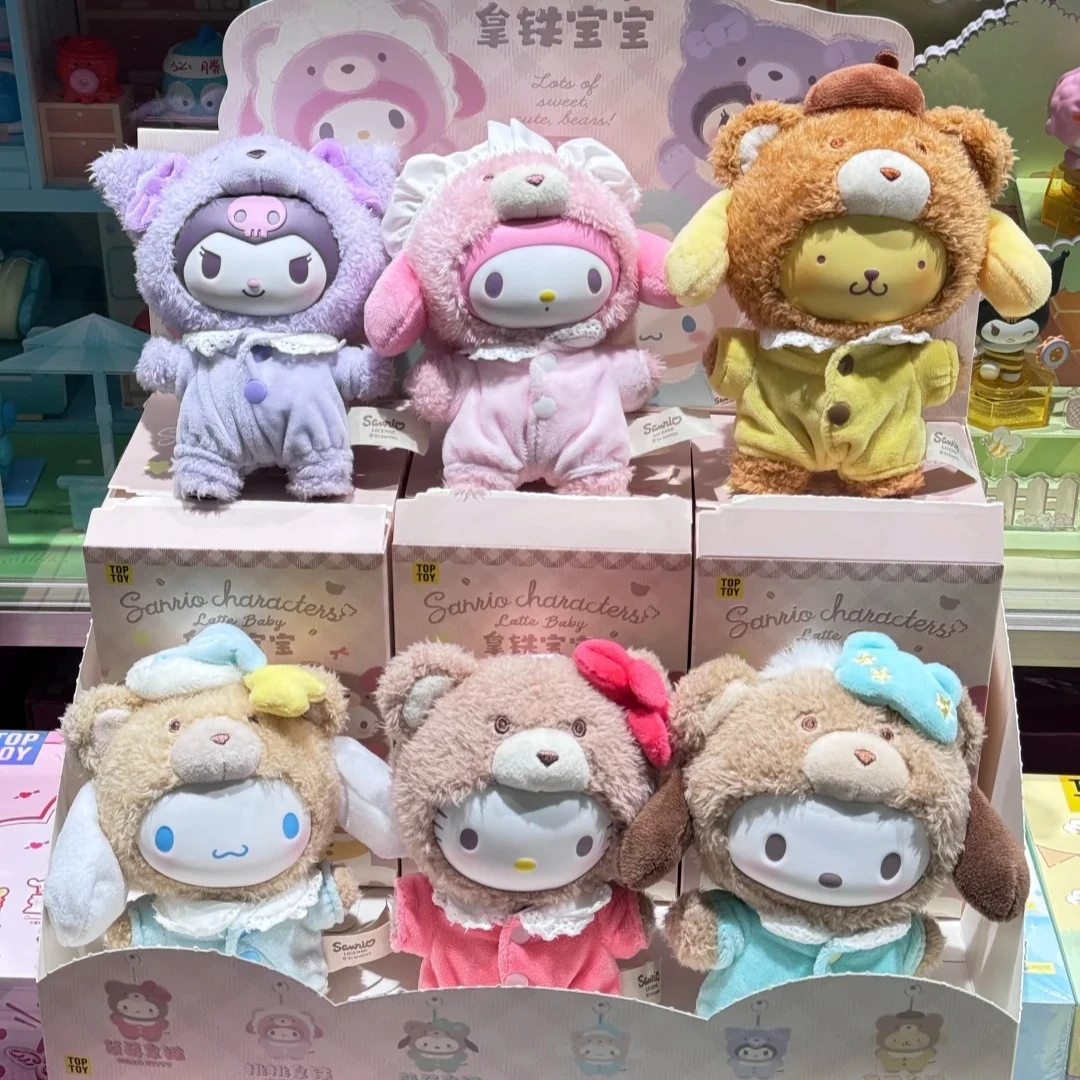 

Новая плюшевая пижама Sanrio Hello Kitty My Melody Kuromi, плюшевая кукла, сумка для девочек в стиле аниме, школьная сумка, подвеска, брелок, подарки на день рождения