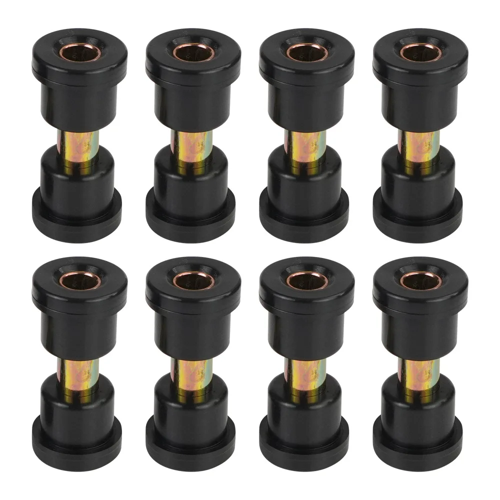 Golf Cart Rear / Leaf Spring Bushing For EZGO TXT Club Car DS 1012303 1015583 （Black）