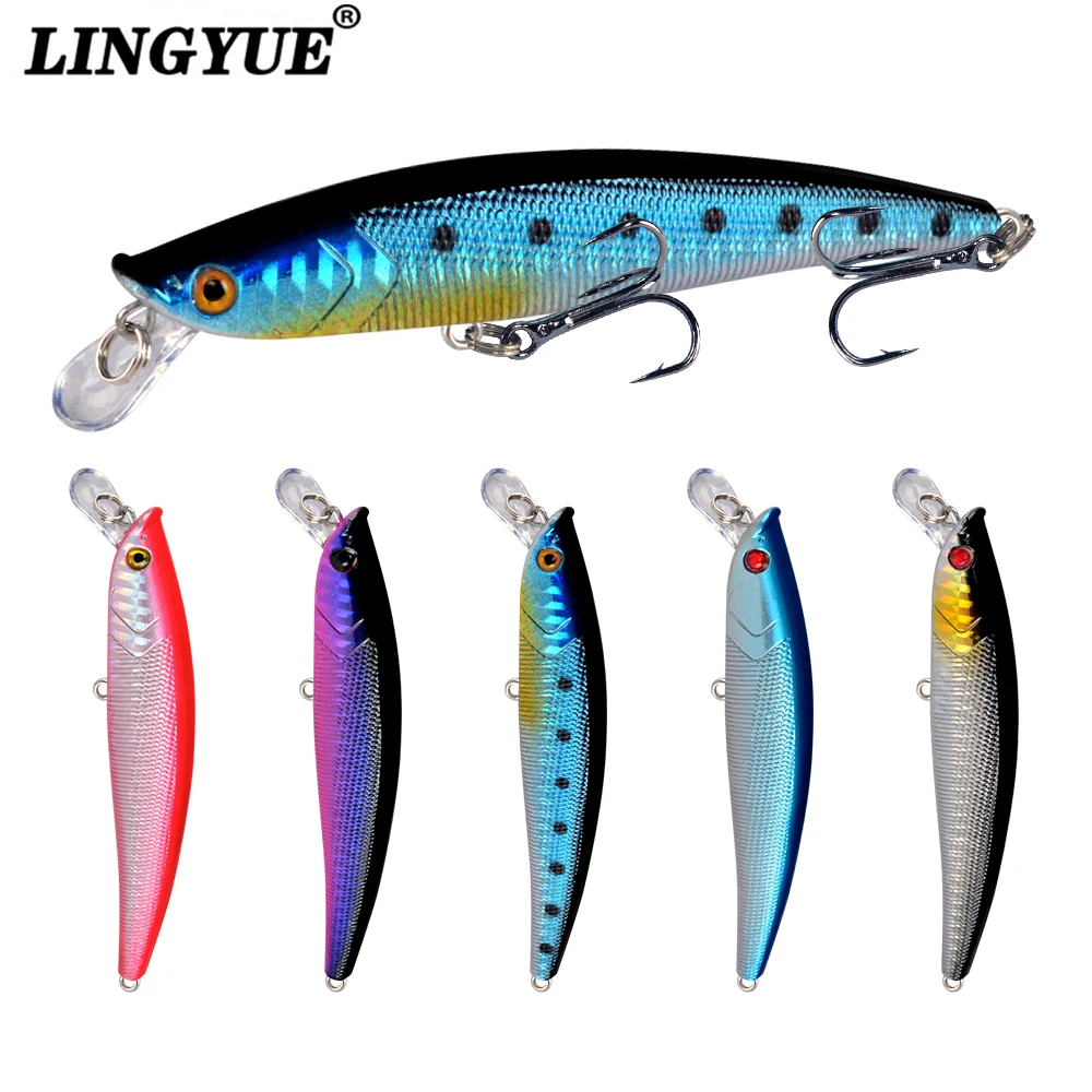 1pc Floating Minnow Hard Fishing Lure Long Cast Swim Bait for River Lake Predator Fish Fishing Accessories