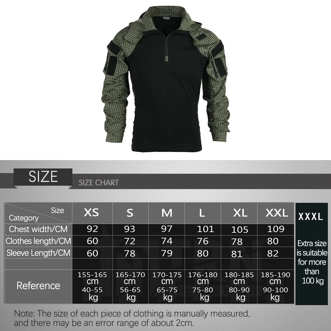 Bac craft Tan Night Camo Assault Sp2 Version taktische Film Top Kampf uniform (xs s m l xl xxl)