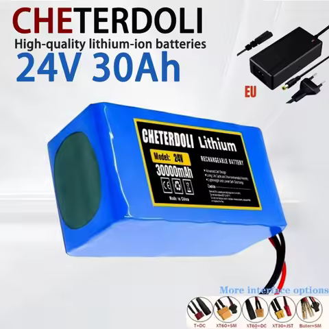 HoverBoard 24V 30000mAh Rechargeable Batteries 29.4V Lithium Battery Wheelchair Battery 7S3P li ion Battery Pack for HoverBoard