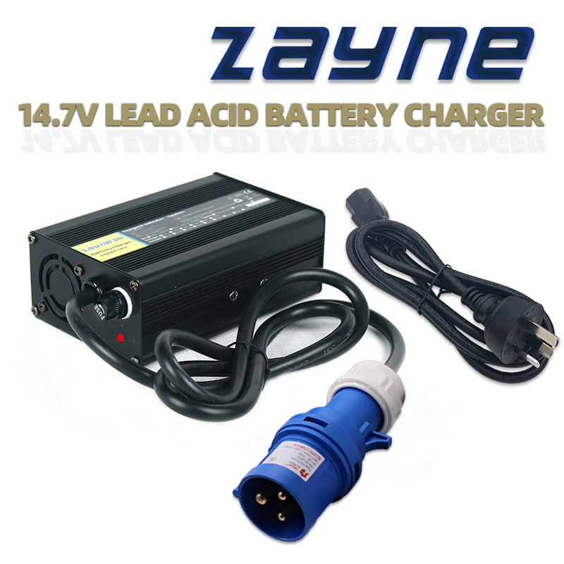 12v 15A Intelligent Car Battery Charger for Auto Moto Lead Acid AGM Gel VRLA Smart Charging Electric forklift yacht battery RTS