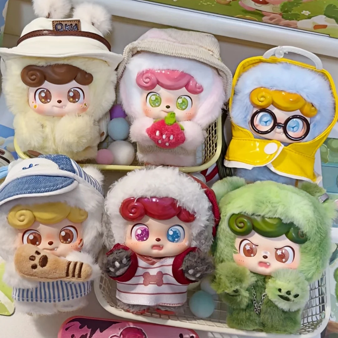 

Горячие оригинальные Q.Kid, новая серия для активного отдыха, виниловые слепые коробки, плюшевые виниловые куклы, подвески, сумка для девочек, подвеска, детский подарок