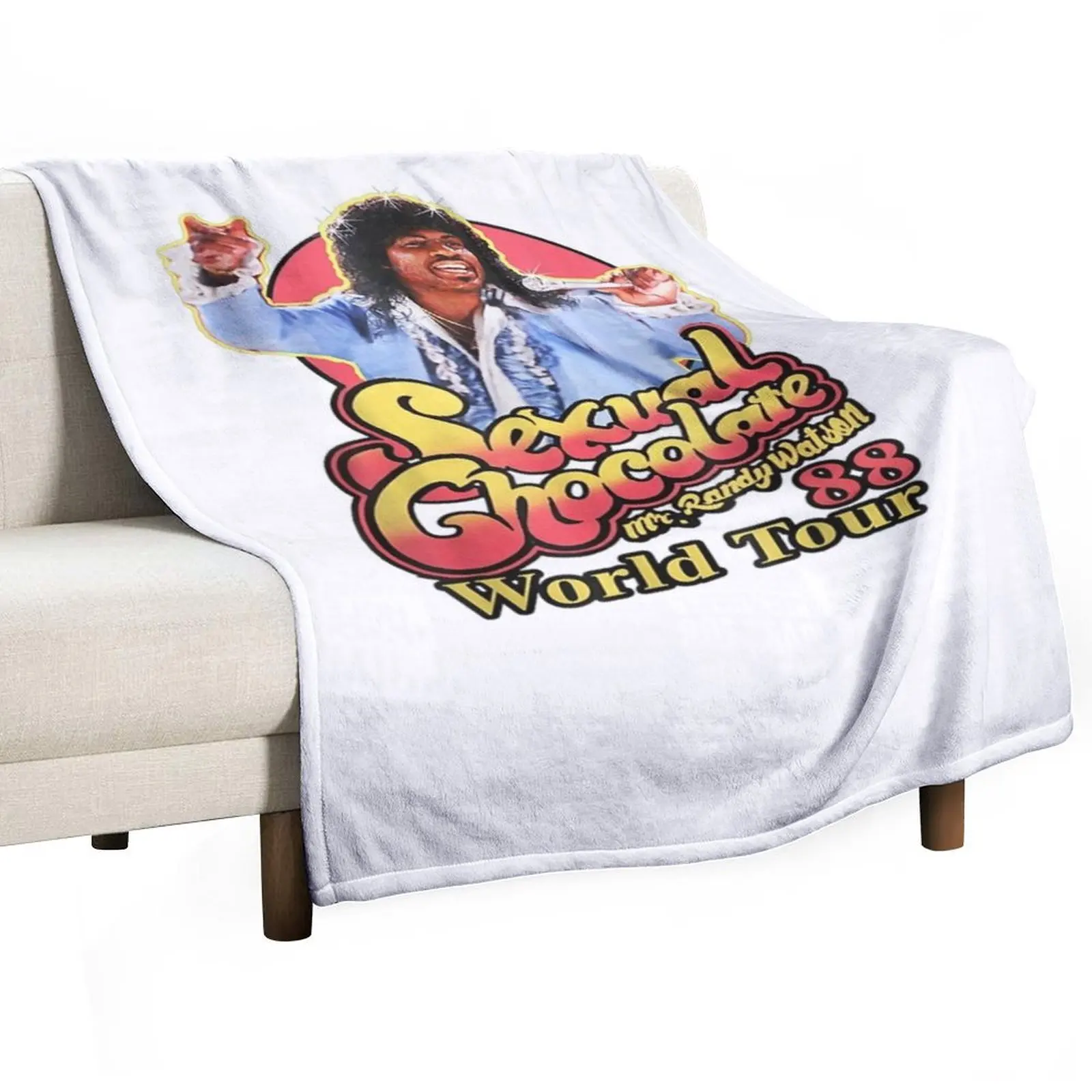 Randy-Watson-Chocolate Throw Blanket Camping Blankets For Sofas Blankets