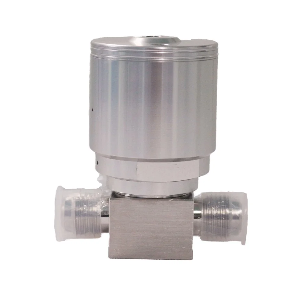 EP treatment is standard for all wetted sufaces manual actuator diaphragm valve