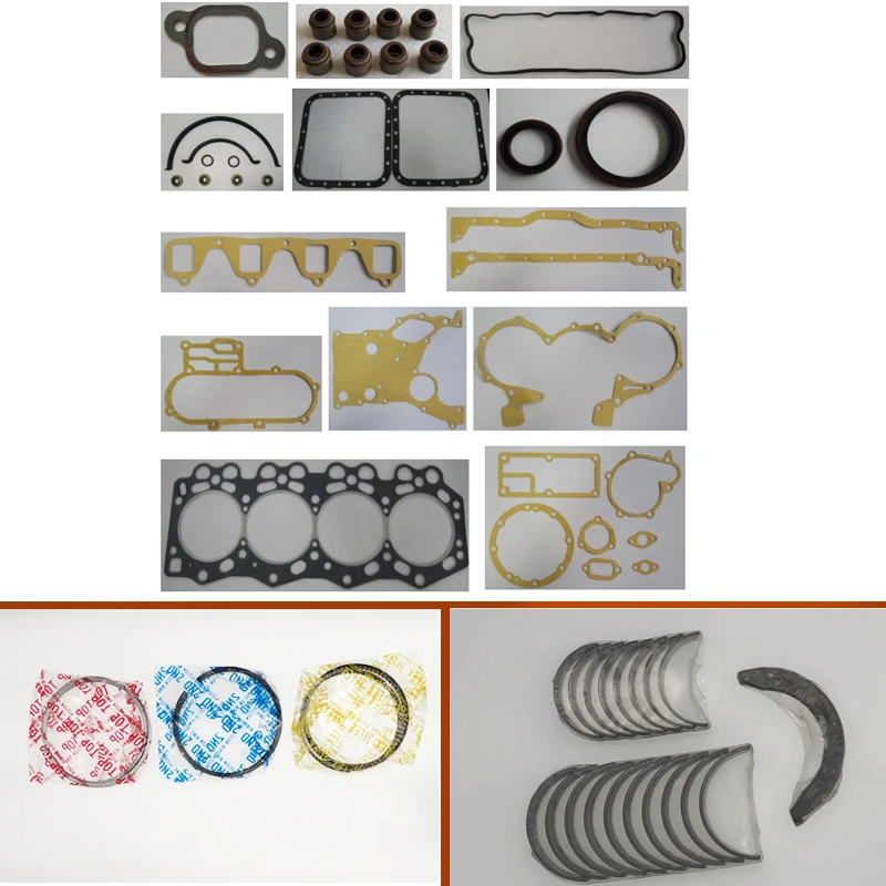 SL complete  full gasket set kit crankshaft connecting rod bearing piston ring for Mazda Titan 2ton truck/ T3500T 3455cc 3.5D