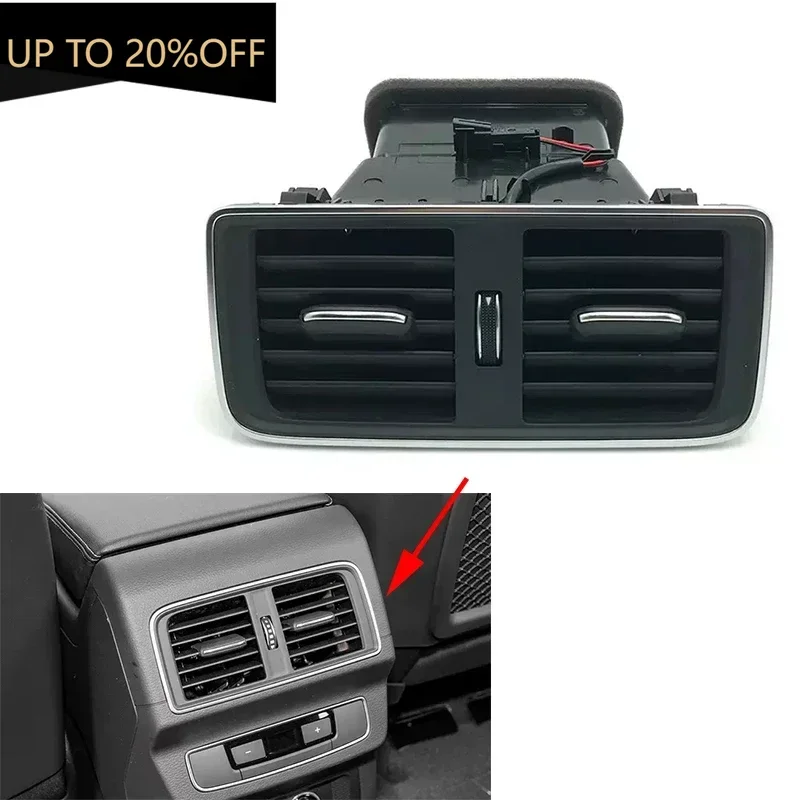 

Car Rear Air Conditioner Conditioning Outlet Vent A/C Vent for Audi Q5 2018 2019 2020 2021 2022 2023 2024