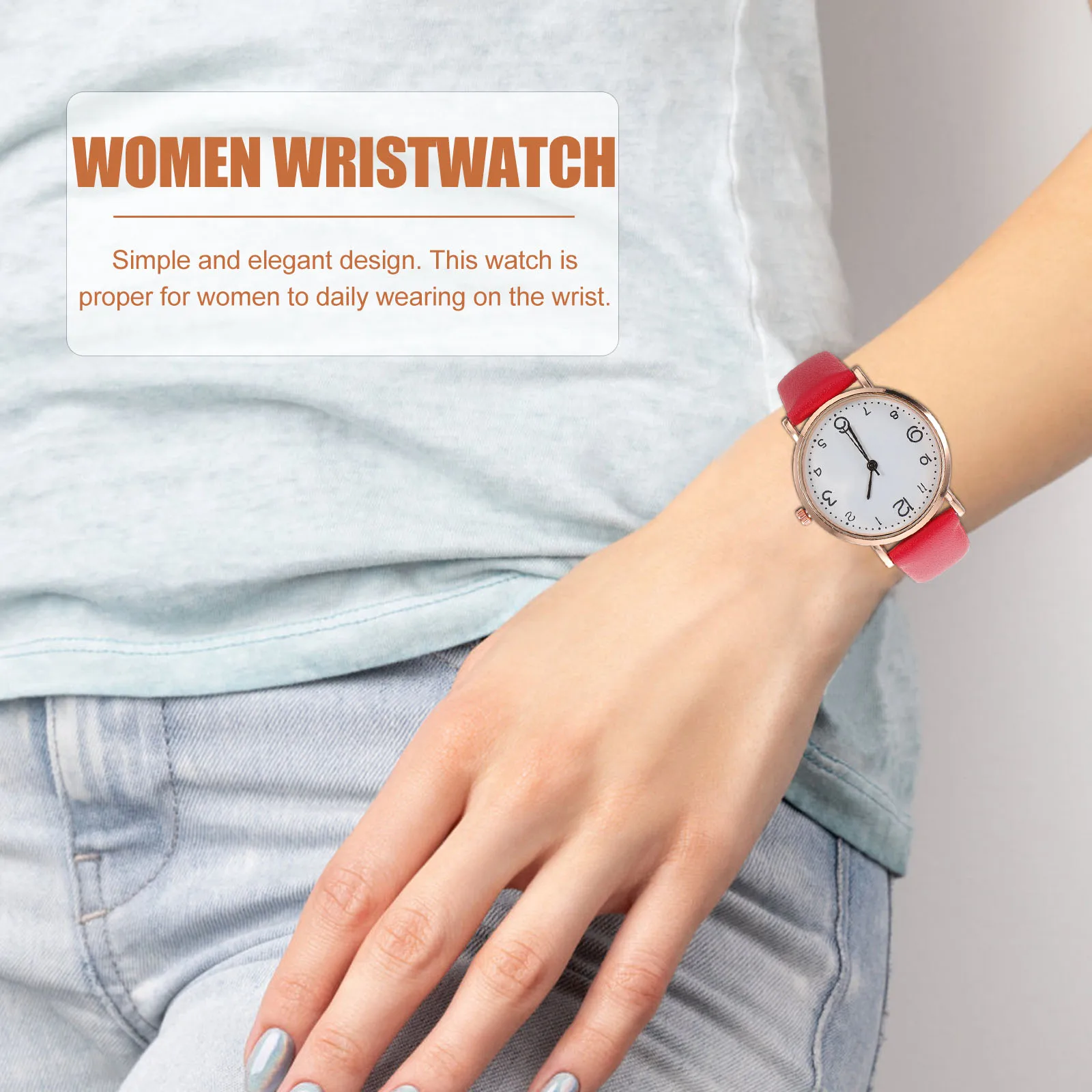 

Цифровые кварцевые женские часы с циферблатом, простой элегантный ремешок из искусственной кожи, стекло из сплава, повседневная повседневная одежда, наручные часы, точное хронометражное движение