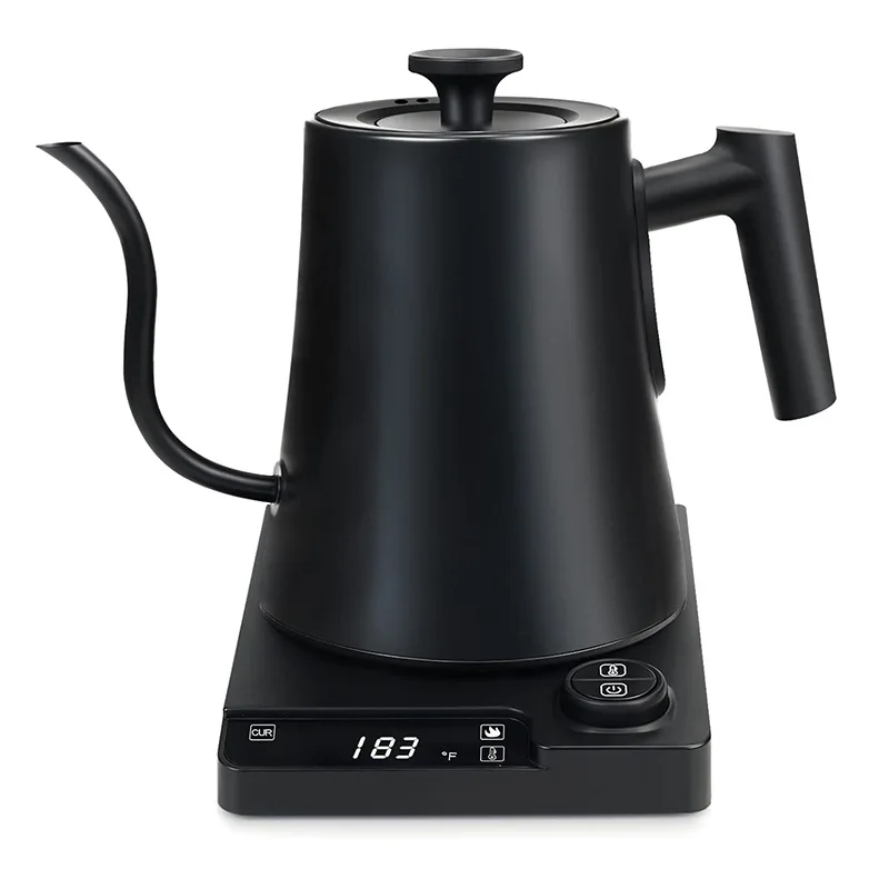 

Cross-border 2025 intelligent constant temperature electric kettle hand brewing pot coffee pot gooseneck pot new