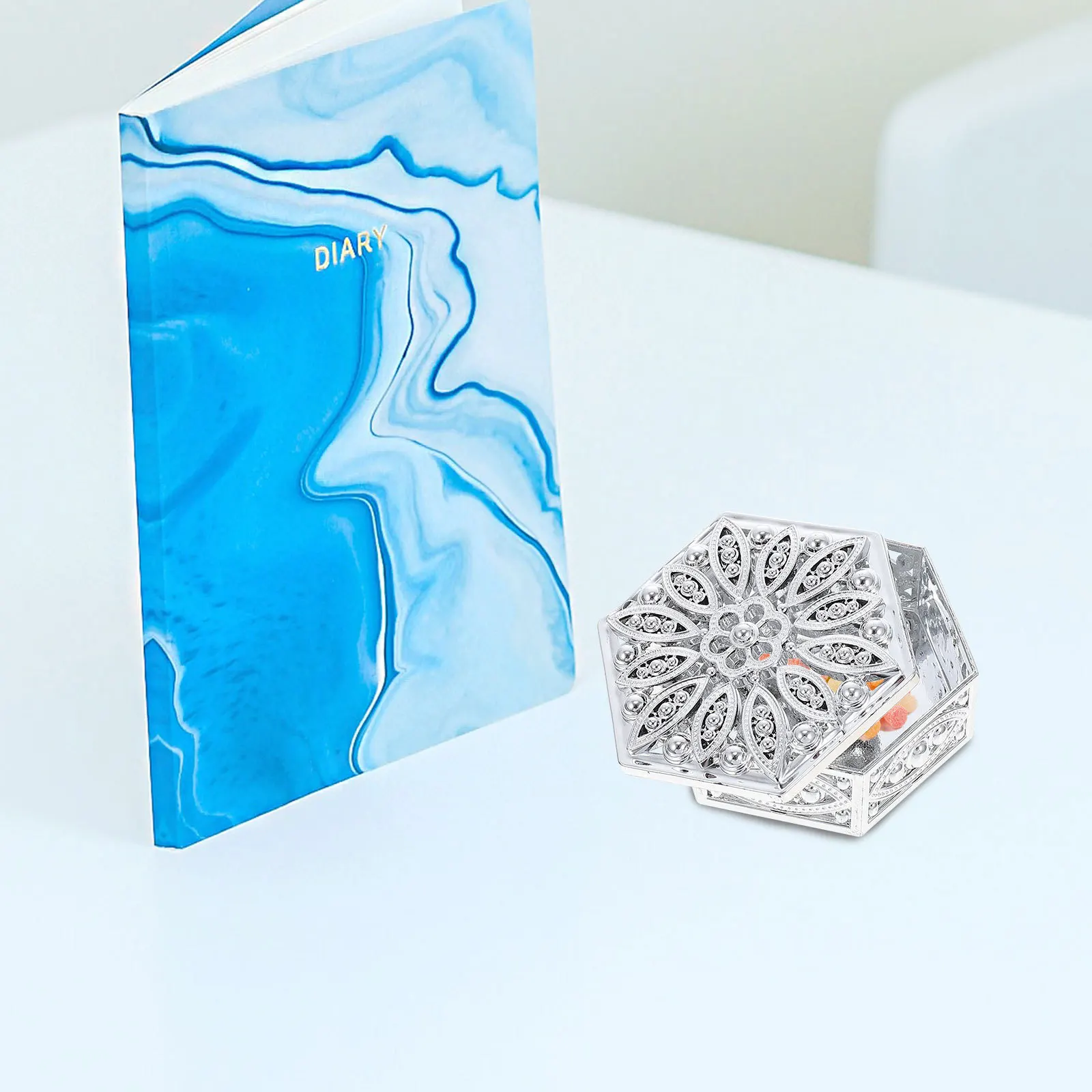 

12 Pcs Candy Box Gifts Boxes Party Container Wedding Case European Style Small Favor Plastic Delicate Goodie