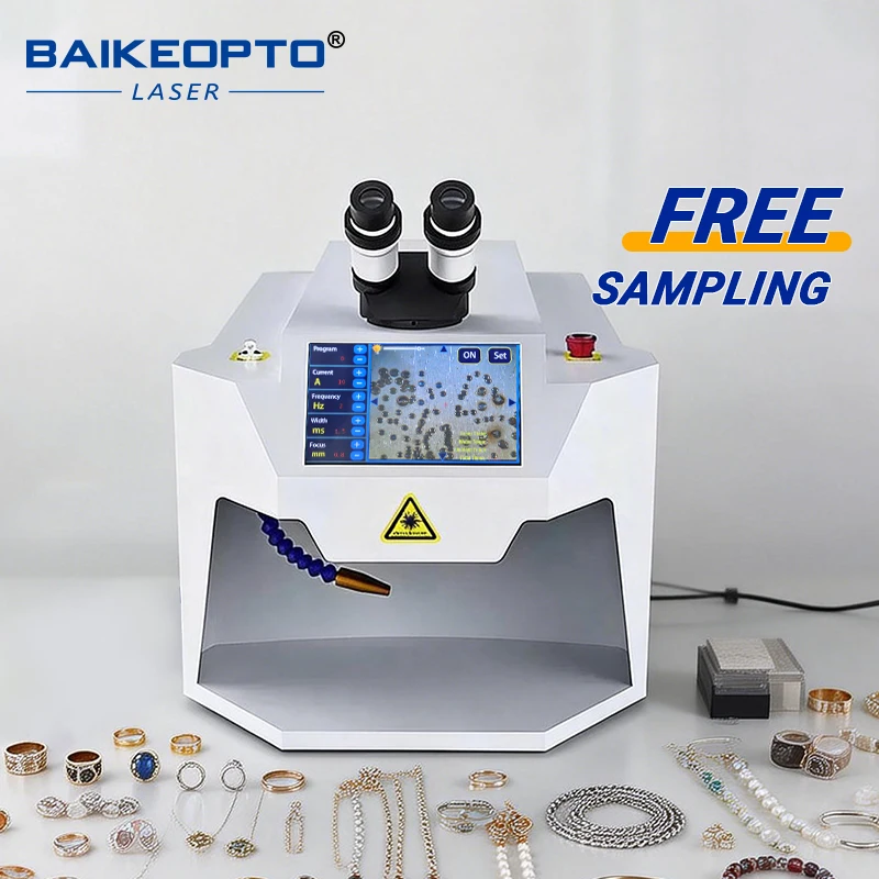 200W Mini Laser Welding Machine High Precision Spot Welding for Gold Silver Copper Stainless Steel - Factory New Model