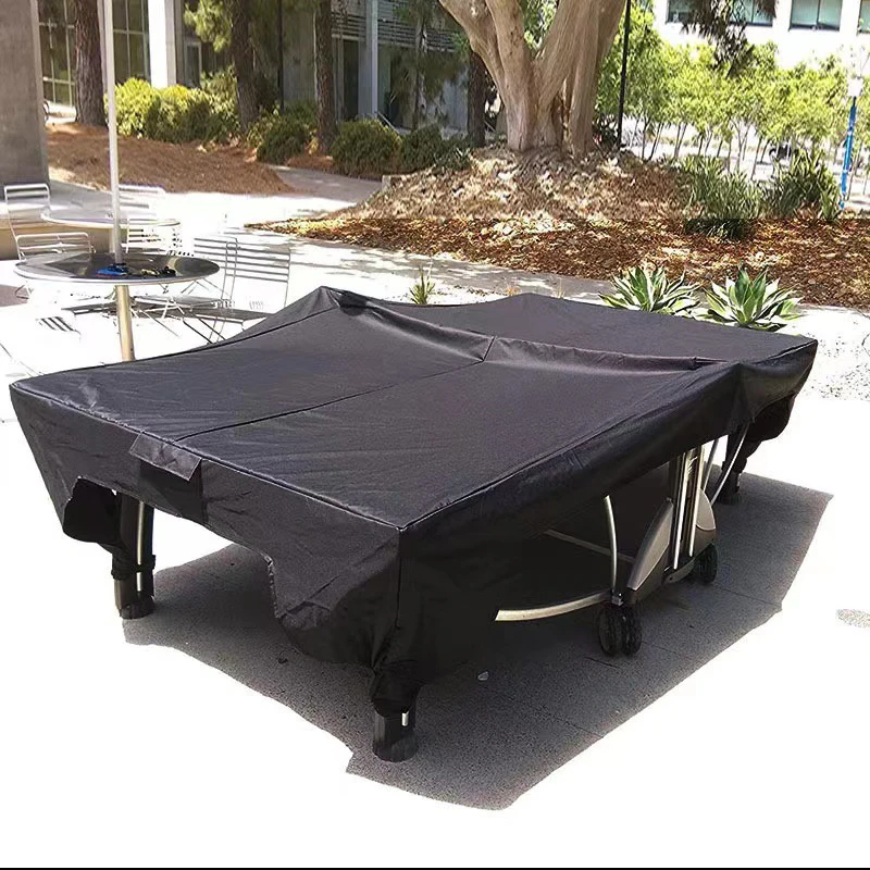 Ping Pong Table Cover Waterproof Dust Cover All Weather Protective Cover Rainproof Table Tennis Tablecloth Cover Indoor Outdoor