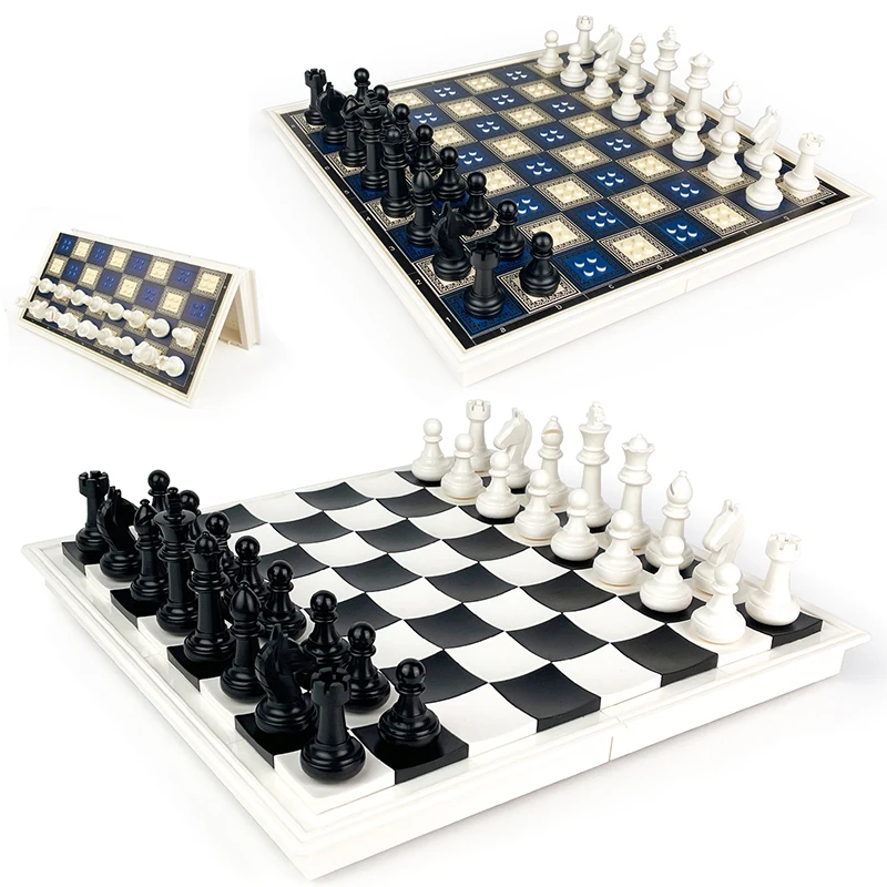 

Chess Chessboard Medieval Soldier MOC Building Blocks Wobble Chess Set Bricks Toys Compatible With LEGO