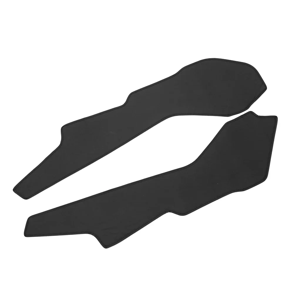 

High Quality Defense Kick Pad Anti-kick Pad Black Durability Easy To Clean For Tesla Model 3 2024 Leather Material