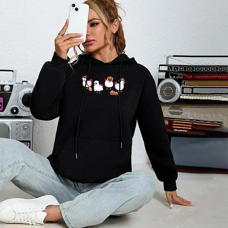 

New Arrival Women's Fashion Hoodie Sweatshirt with Letters Print for Autumn and Winter
