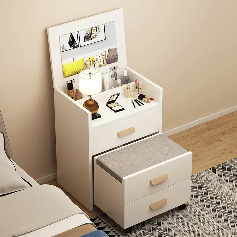 Small Space Vanity Container Dressing Tables Box Classic Organizers Drawers Dressers Sofas Living Room Penteadeira Makeup Tables