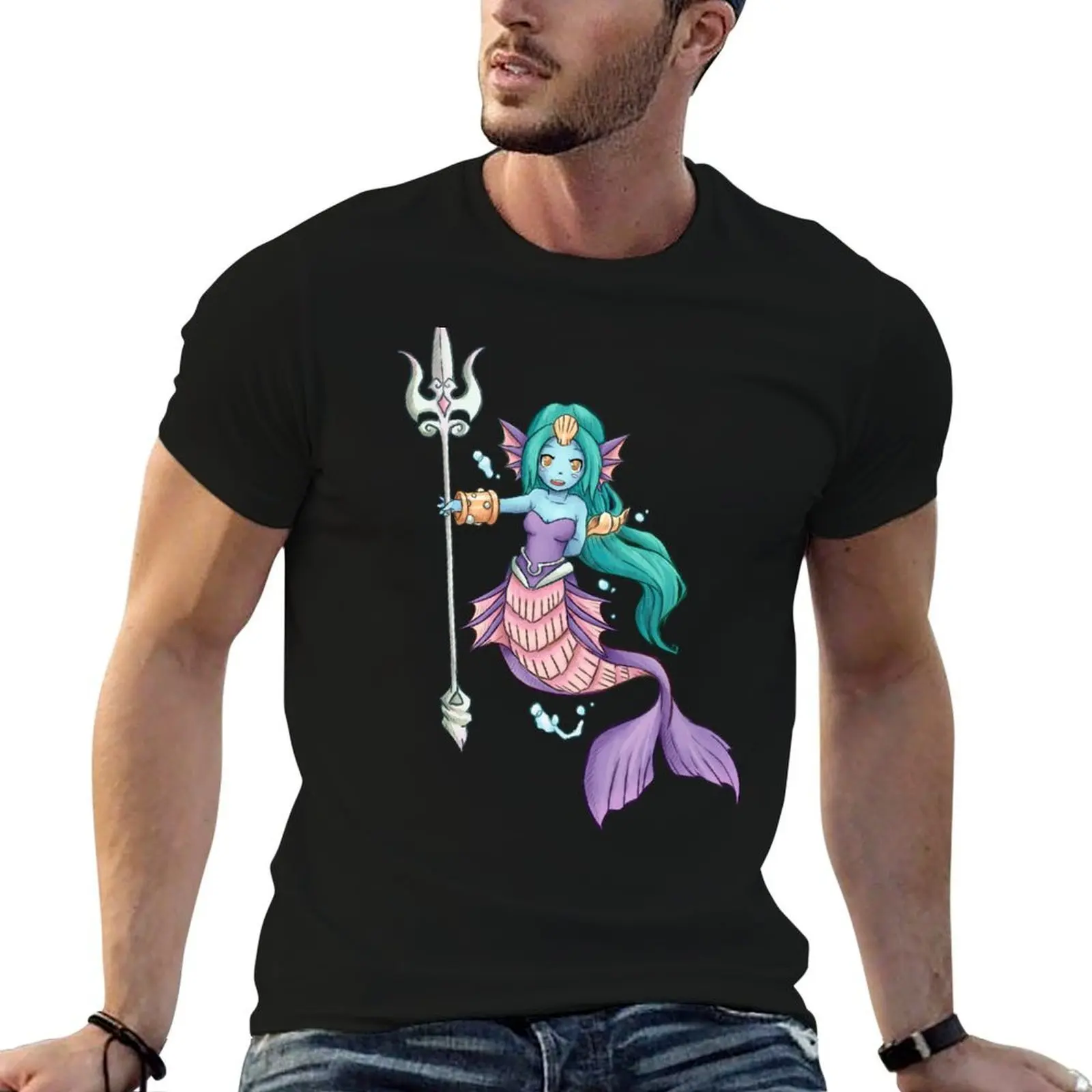 

Undine Secret of Mana - Seiken Densetsu T-Shirt t shirt custom print t shirt man plain T-Shirt