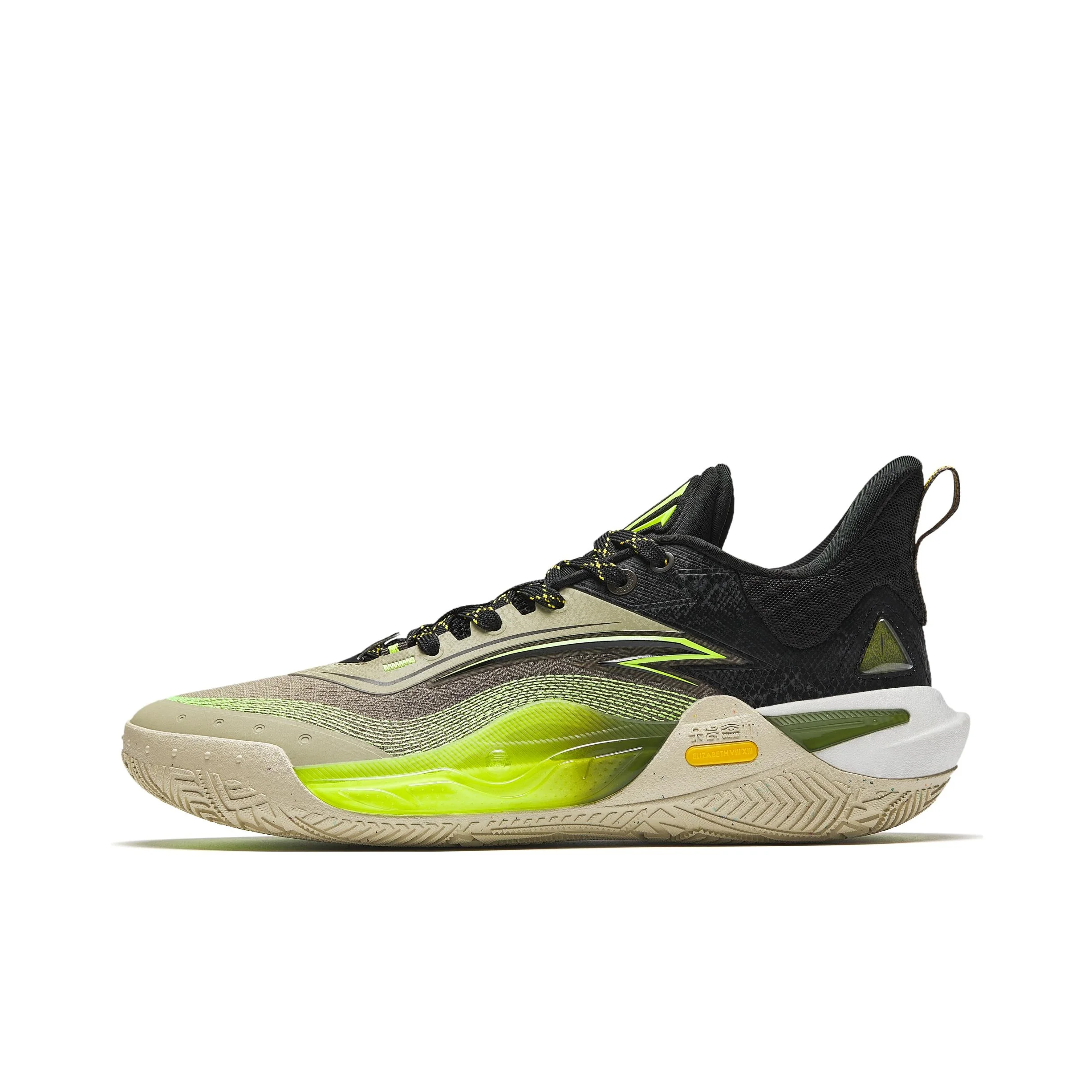 Men'S Shoes Yellow And Black - Anta KAI 1 SPEED Low top