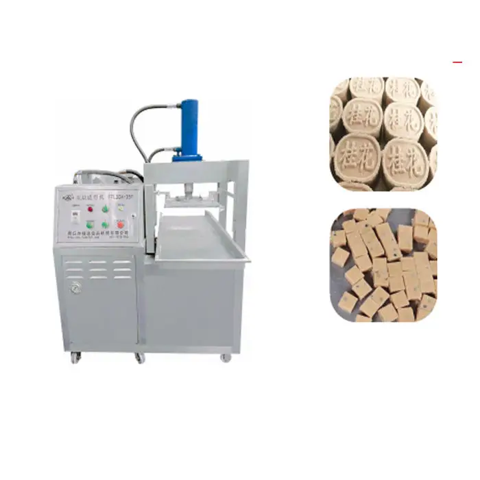 

Automatic Chicken Broth Cubes Production Line Bouillon Fish Maggi Cube Machine Seasoning Curry Cube Making Machine