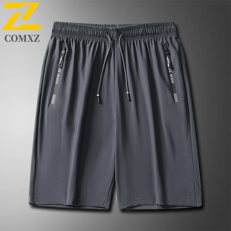 

Ice Silk Casual Men's Pants Lightweight Quick Drying Breathable Loose Fit Track and Field Training Shorts Gym Fitness Shorts