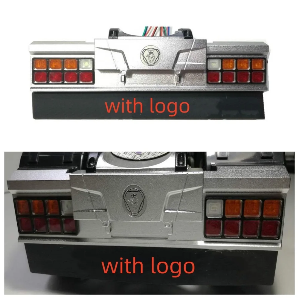 

CNC Metal Taillight Rear Bumper Lamp for Tamiya 1/14 RC Truck Scania 770s Stiholt King Upgrade Parts