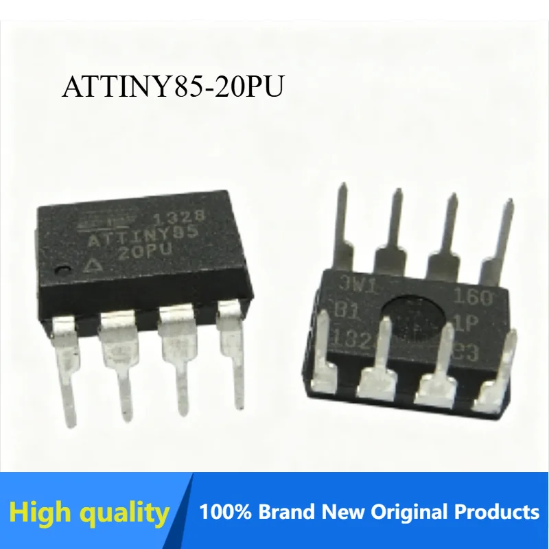 

10PCS 100% Original ATTINY85- 20PU ATTINY85-20PU ATTINY85 NY85 DIP-8 NEW and Original in Stock fast shipping