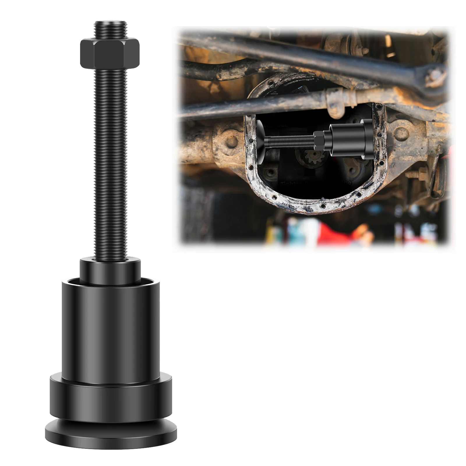

Inner Axle Side Seal Installation Tool for 30/44/60 Front Differentials Metal Inner Axle Side Seal Installer for Mounting