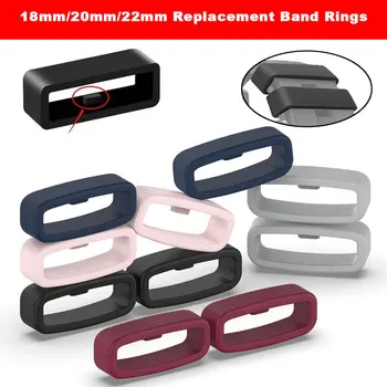 18/20/22/26mm pulseira loops anel locker suporte de segurança para garmin fenix 7x 6S 6x 6 7 pro 5x 5S 5 5 plus vivoactive 3 4 4S