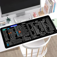 Shortcut keys  XXL Mouse Pad 900x400 Mousepad Mechanical Keyboard Gamer Desk Mice Computer Peripherals Office Mat