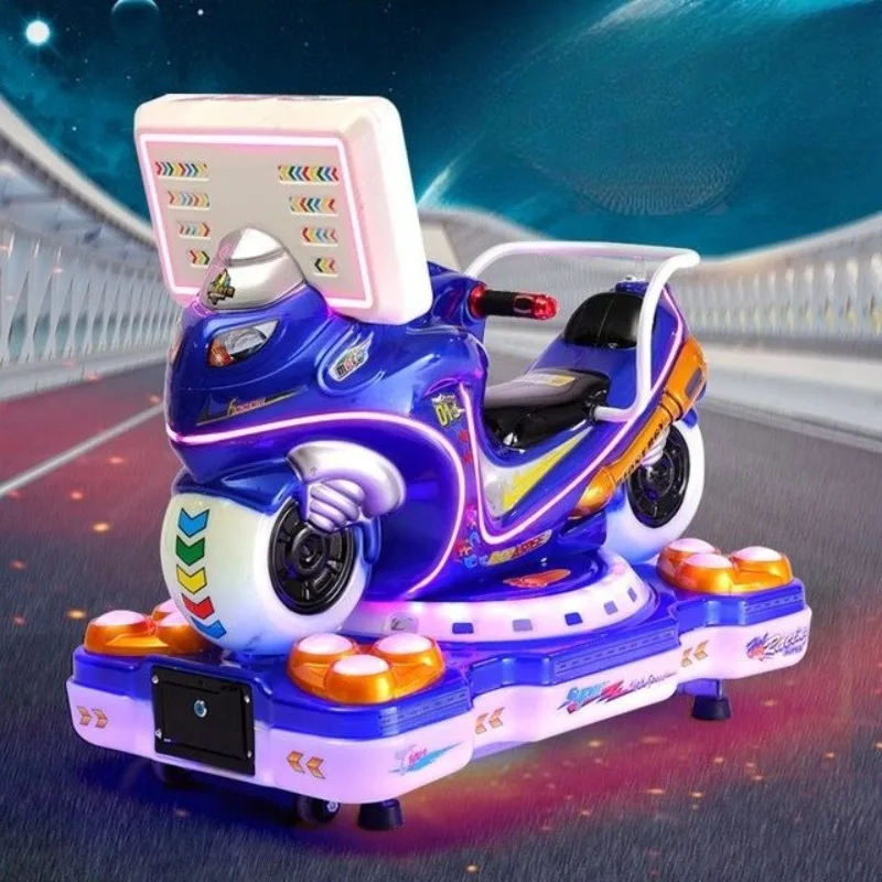 2023 new rocking car, coin-operated commercial electric supermarket entrance square amusement baby music shake