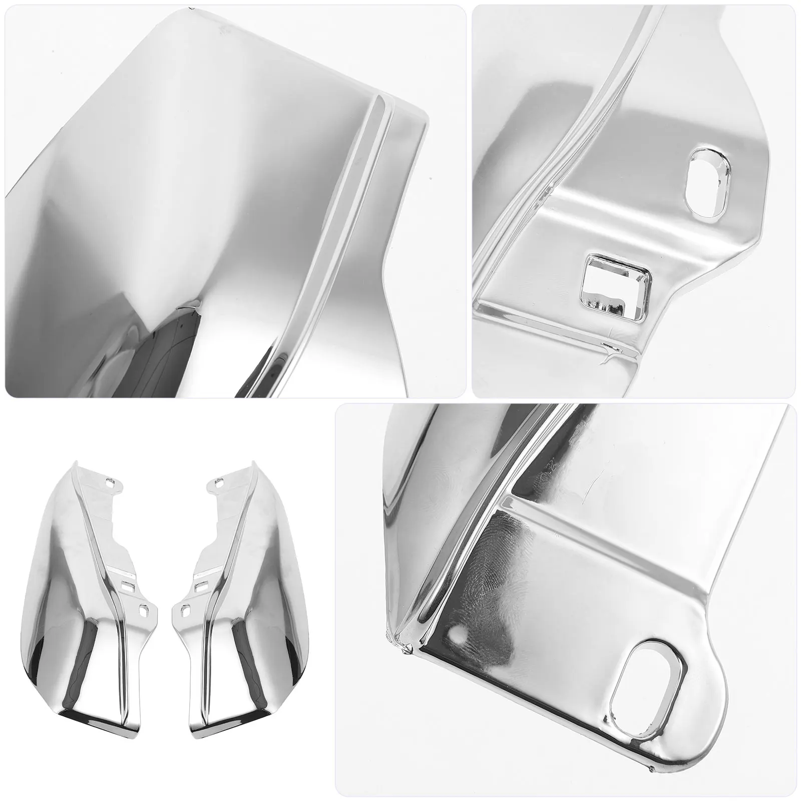 

Motorcycle Heat Shield Tank Side Fairing Panel Wind Deflector Gas Cover ABS Material 2009-2016 FitGas Tank Trim Fairing Air