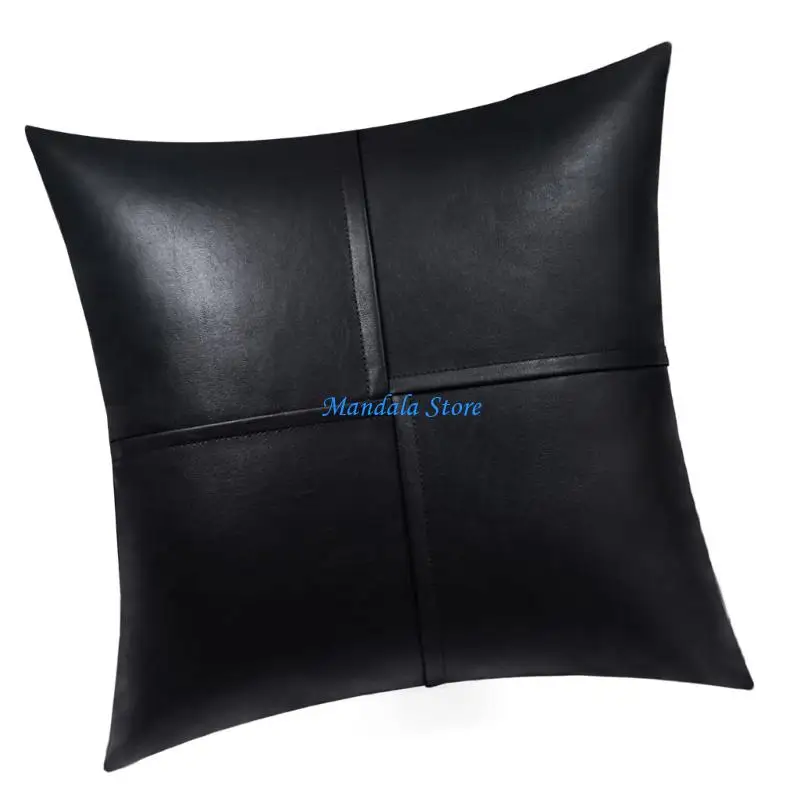 

U2JC Quickly Dry Pillows Cover Pillowcase Protectors Fit Standard 45cm Square Chair Cushions for Family Guard