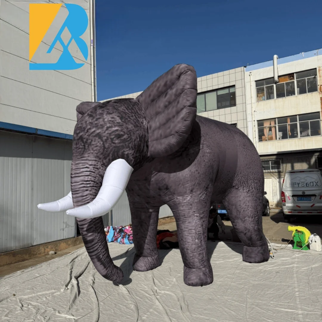 

Bespoke Eco Party Supplies Jumbo Inflatable Elephant for Zoo Decorations Toys