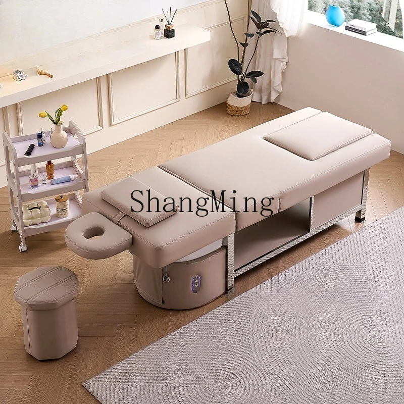 SM new hair treatment foot shampoo bed lifting adjustment fumigation circulation hair care flushing bed