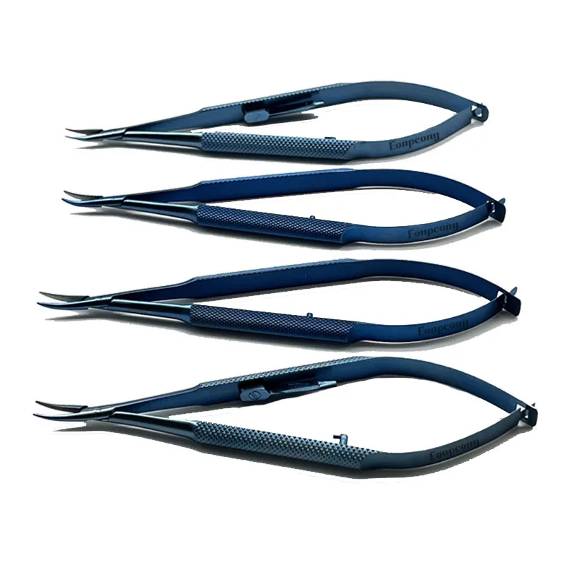 Barraquer Needle Holders Bechart-Sinskey & Troutman Needle Holders Ophthalmology With Lock /Without Lock Straight Curved Tip